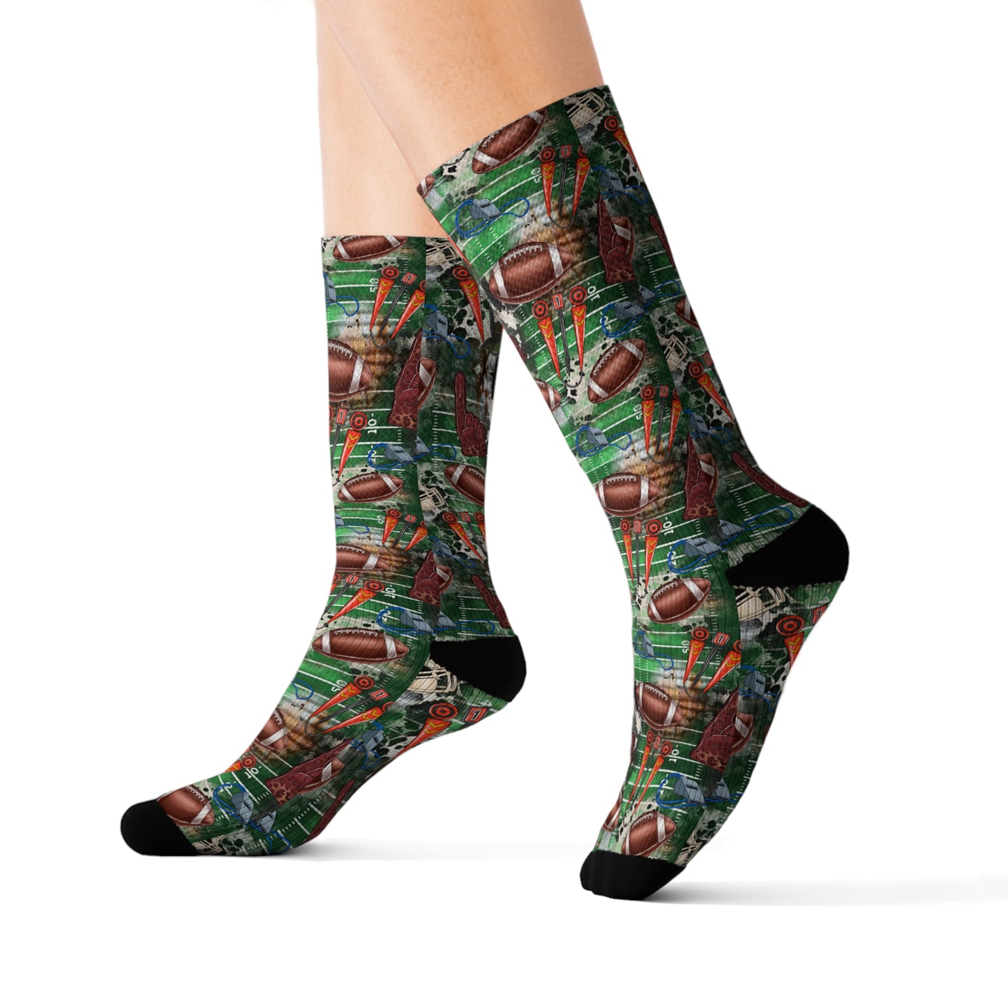 Gridiron Glory Sublimation Socks