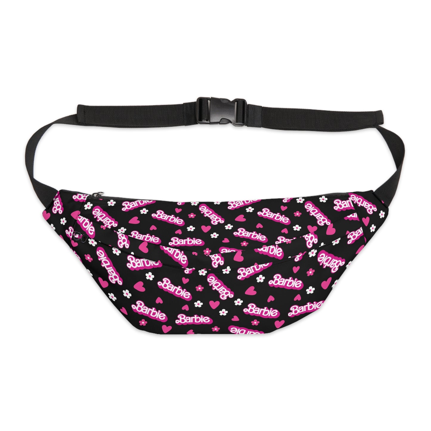 Barbie Black Large Fanny Pack
