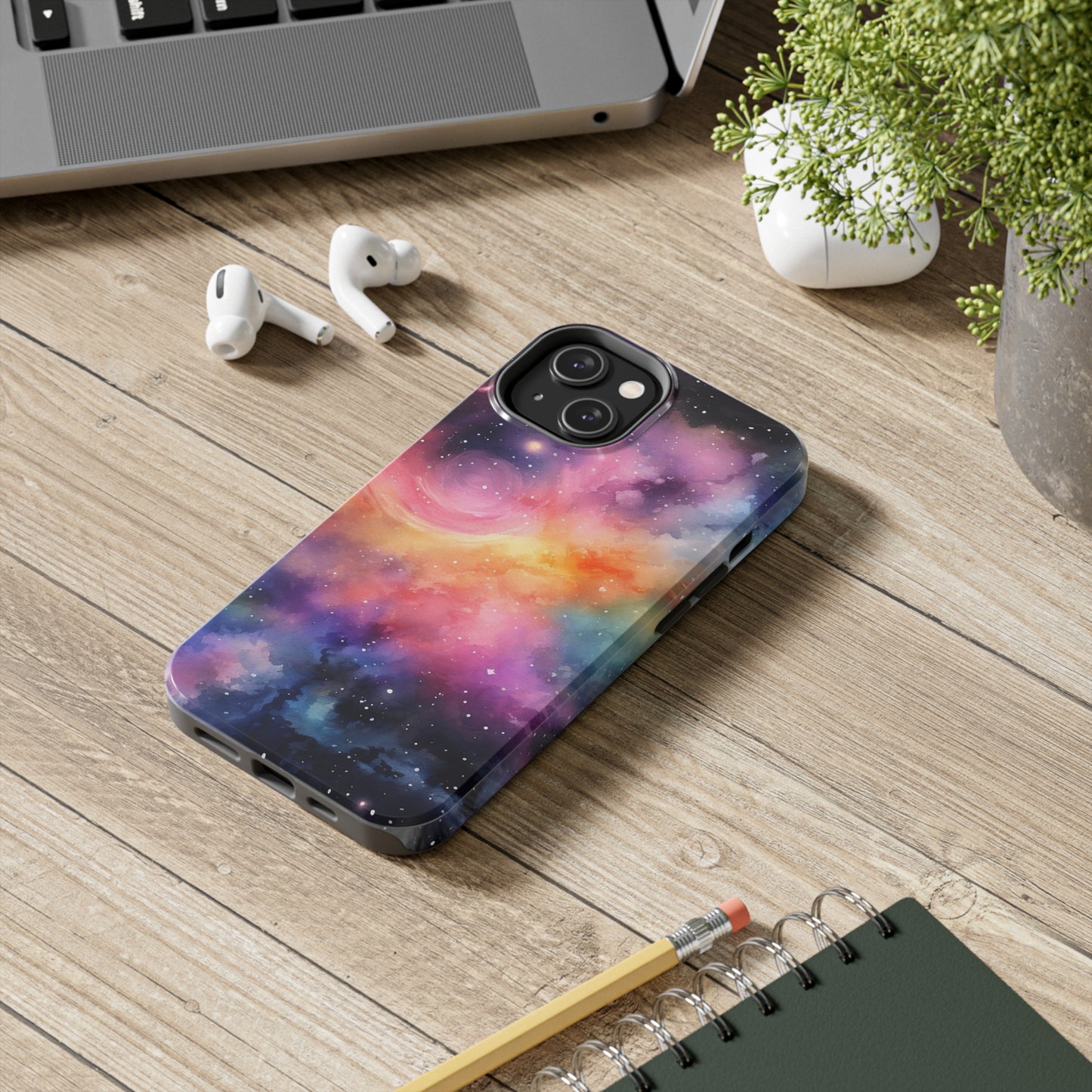 Stardust Galaxy Tough iPhone Cases