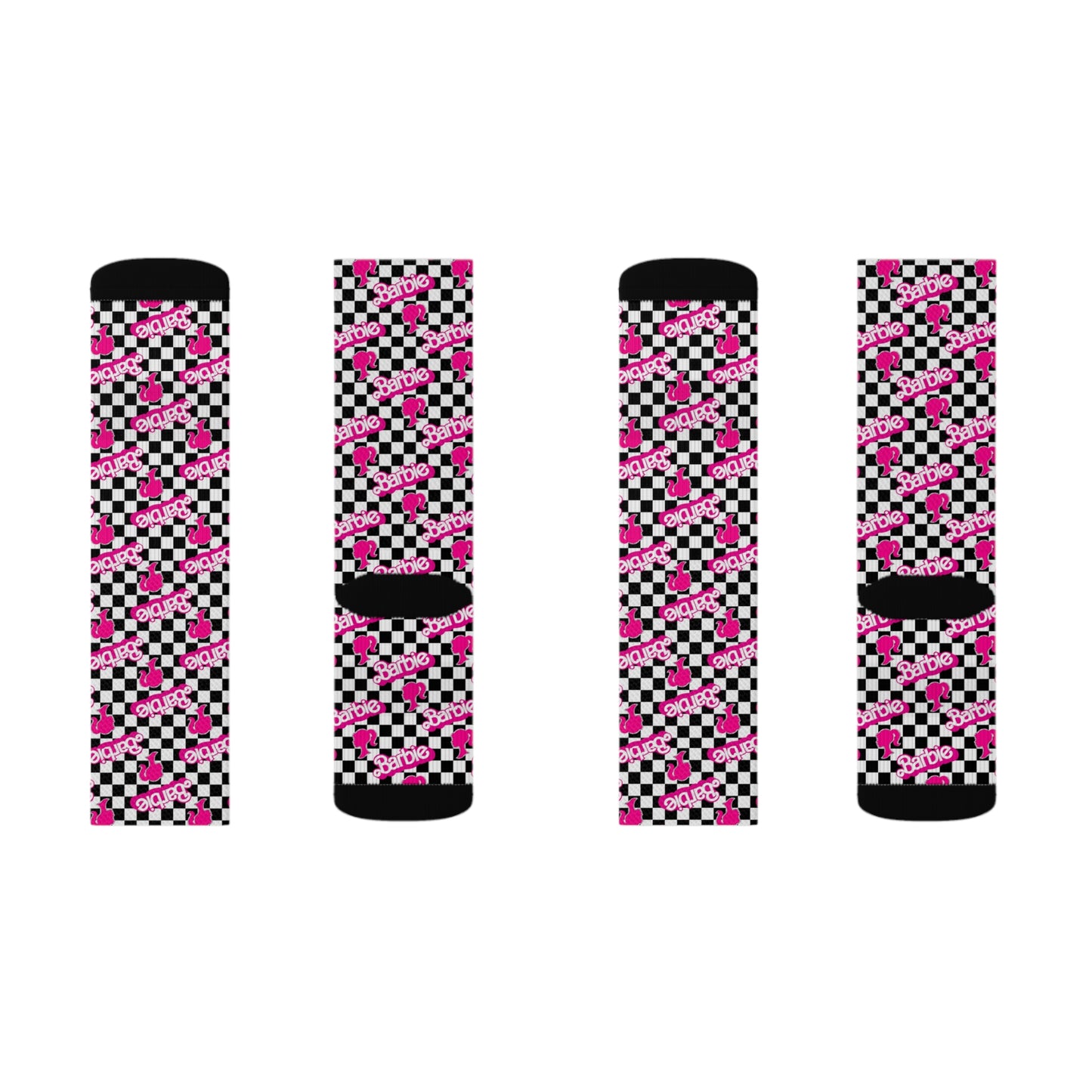 Barbie Classic Chic Sublimation Socks