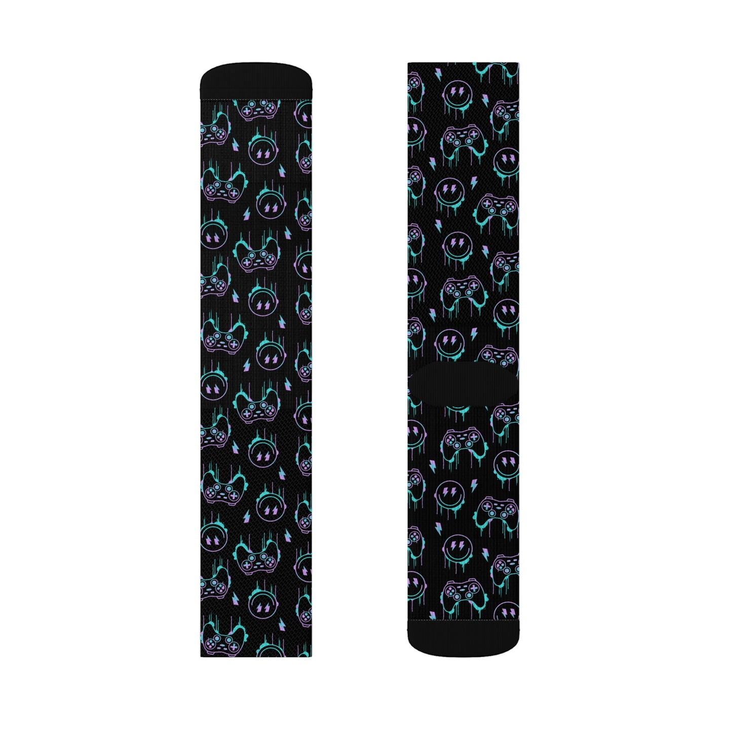 Dripping Gamer Sublimation Socks