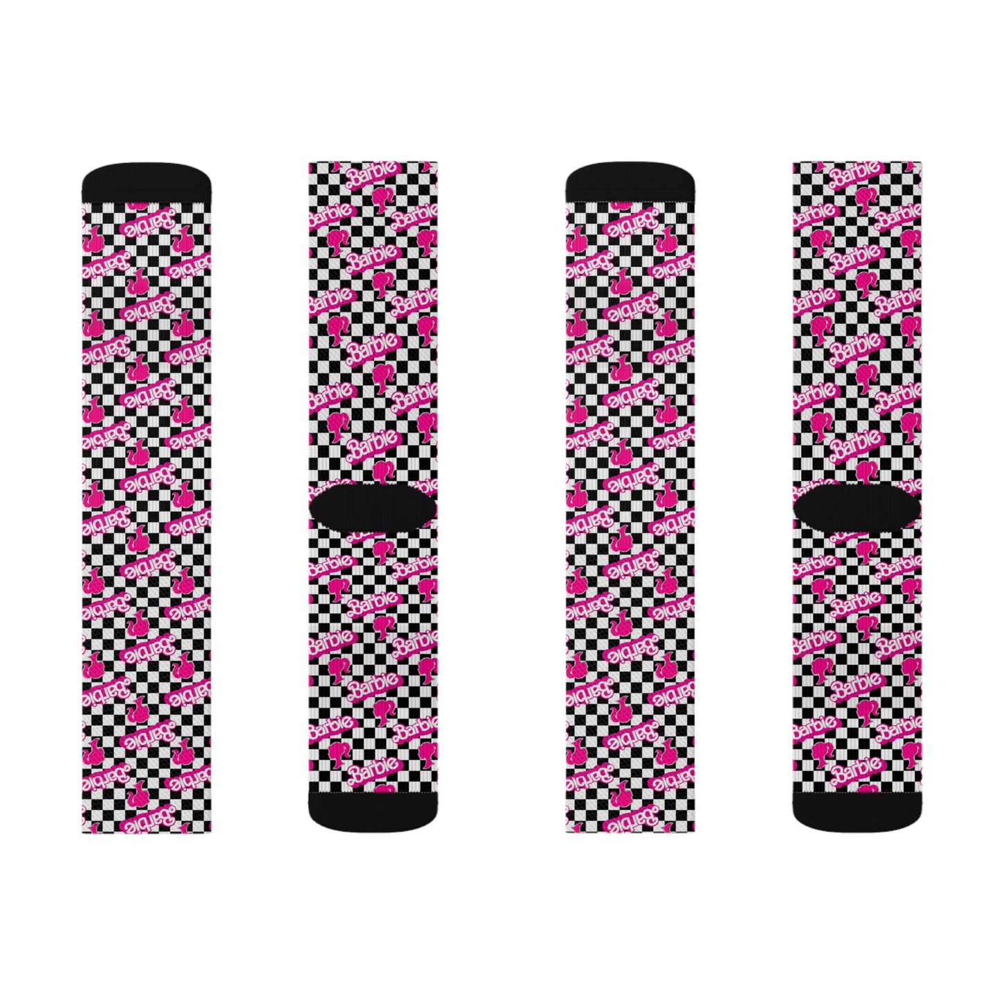 Barbie Classic Chic Sublimation Socks