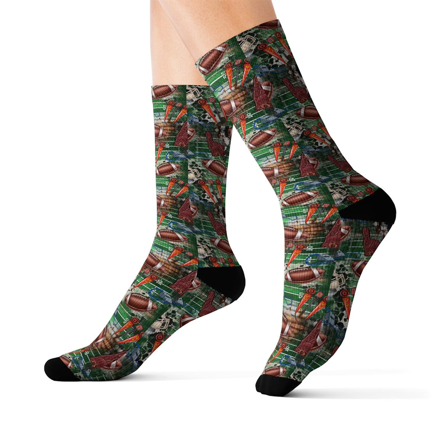 Gridiron Glory Sublimation Socks
