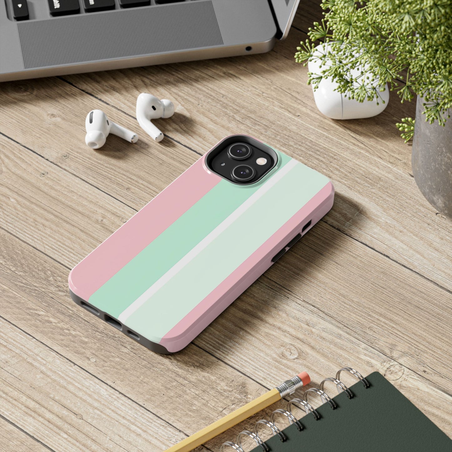 Pastel Paradise Tough iPhone Cases