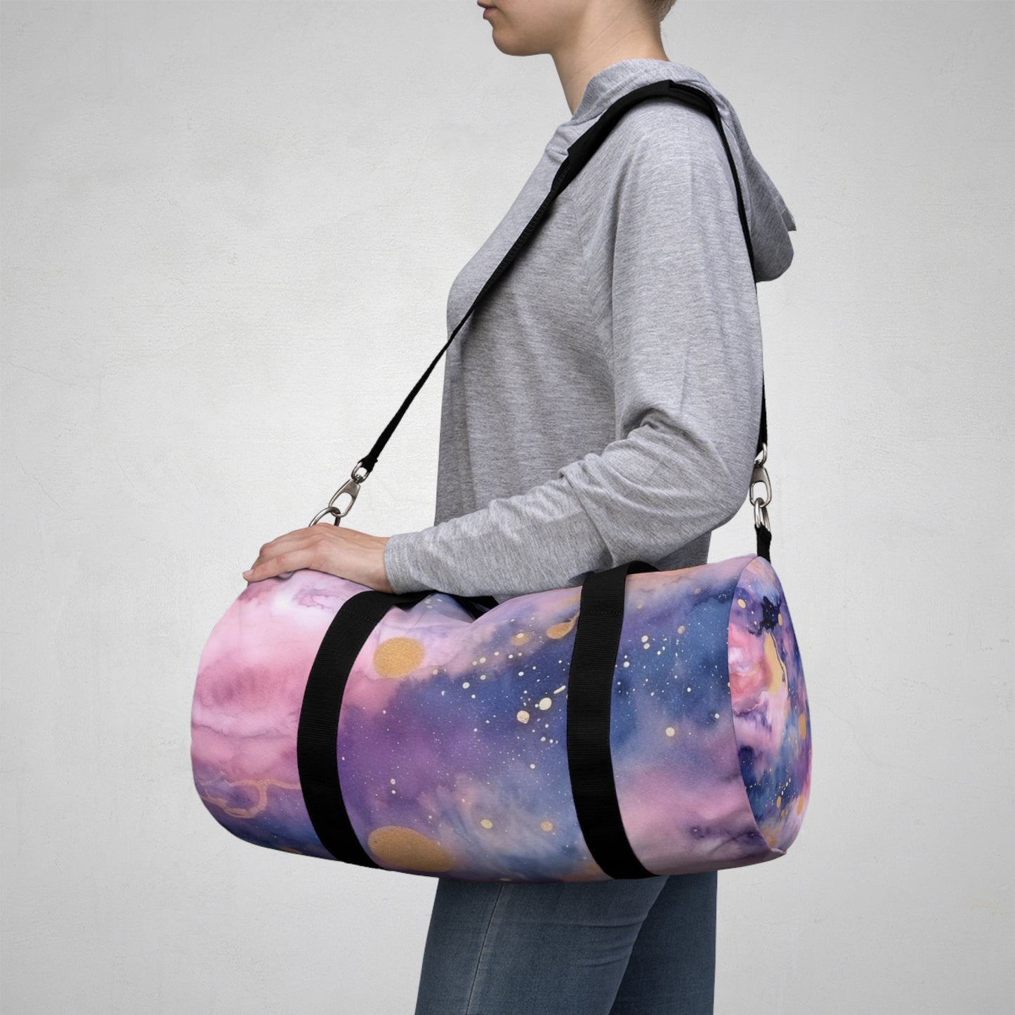Stellar Dreams Galaxy Duffel Bag