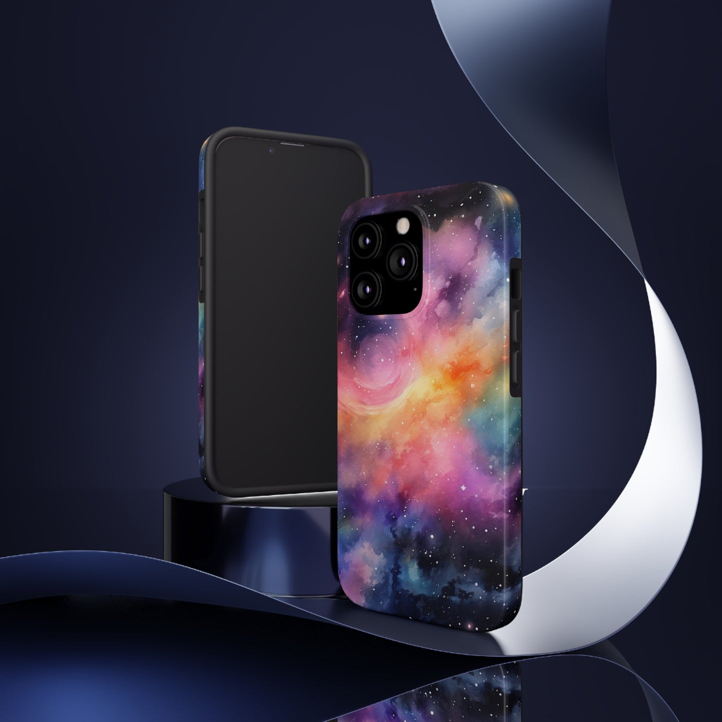 Stardust Galaxy Tough iPhone Cases