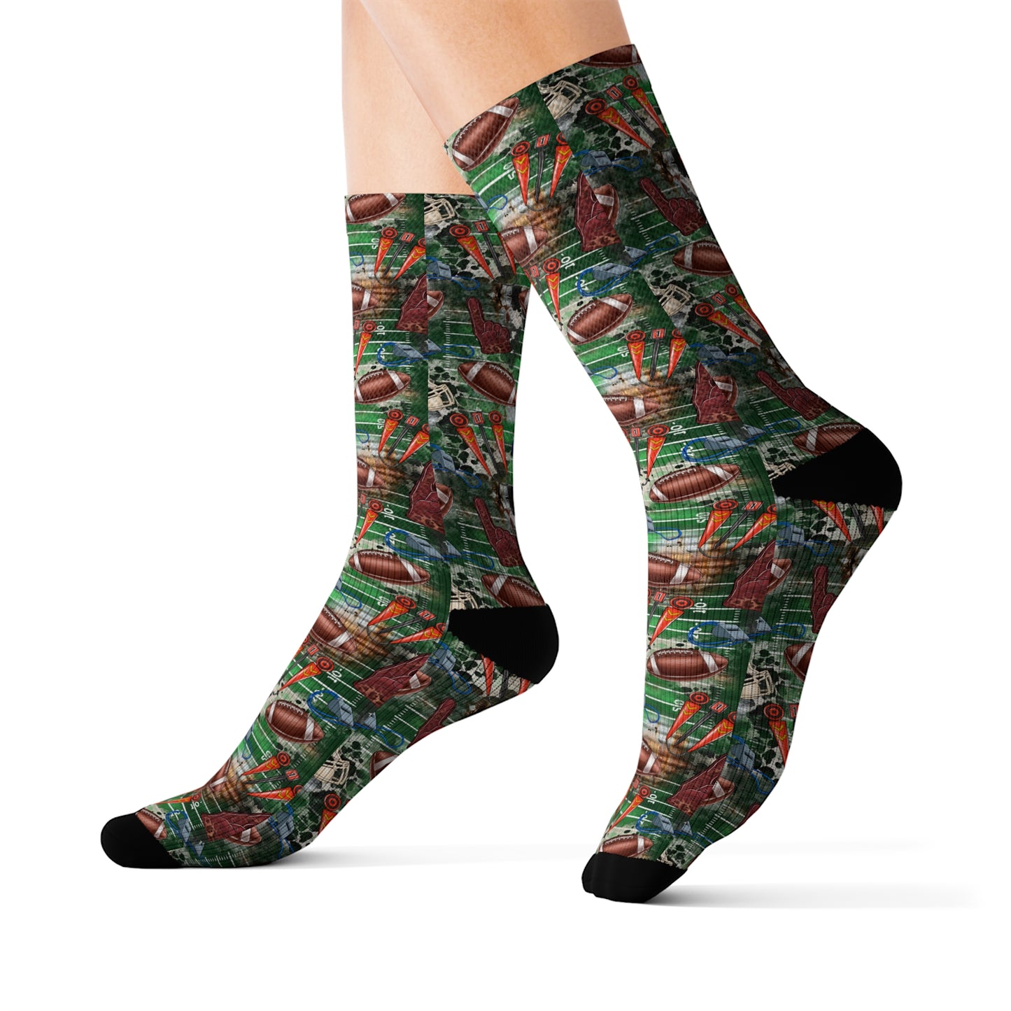 Gridiron Glory Sublimation Socks