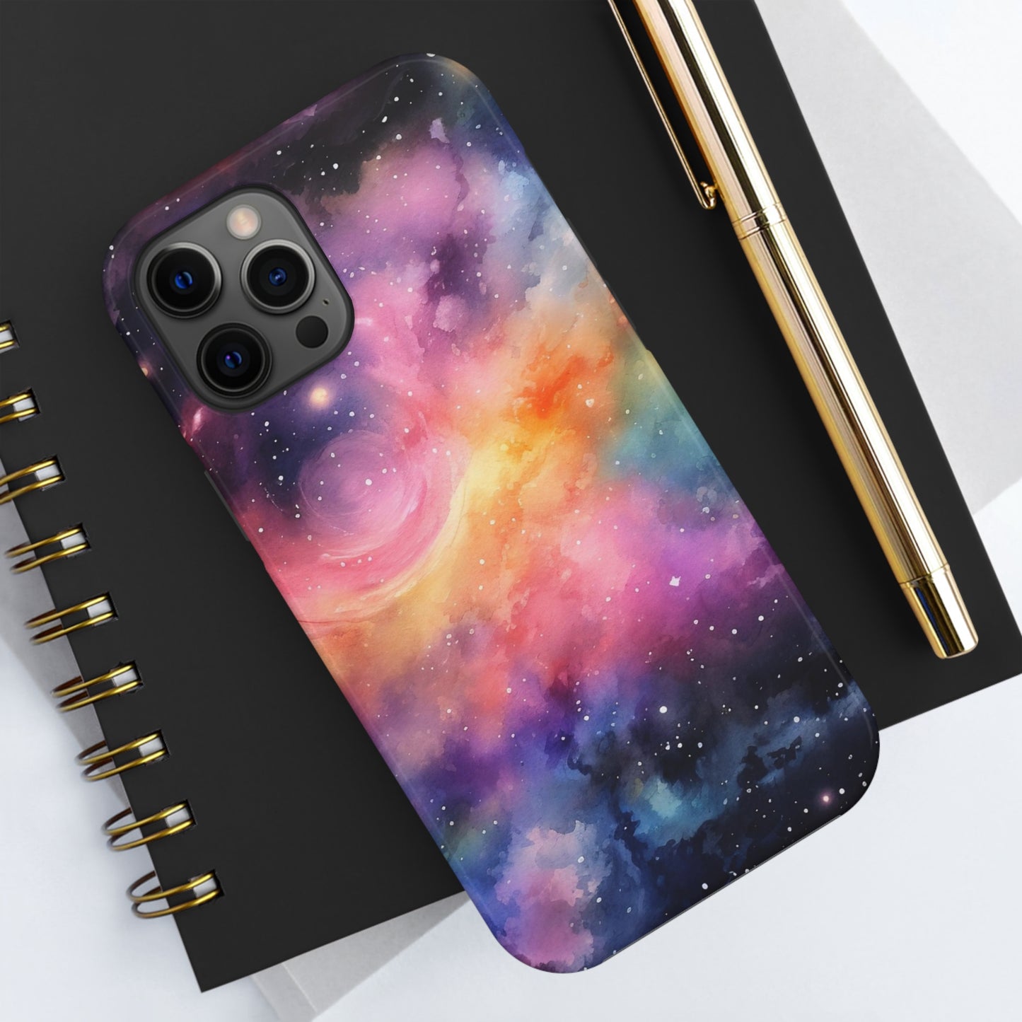 Stardust Galaxy Tough iPhone Cases