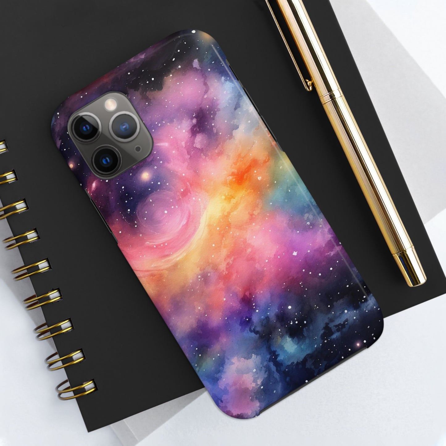 Stardust Galaxy Tough iPhone Cases