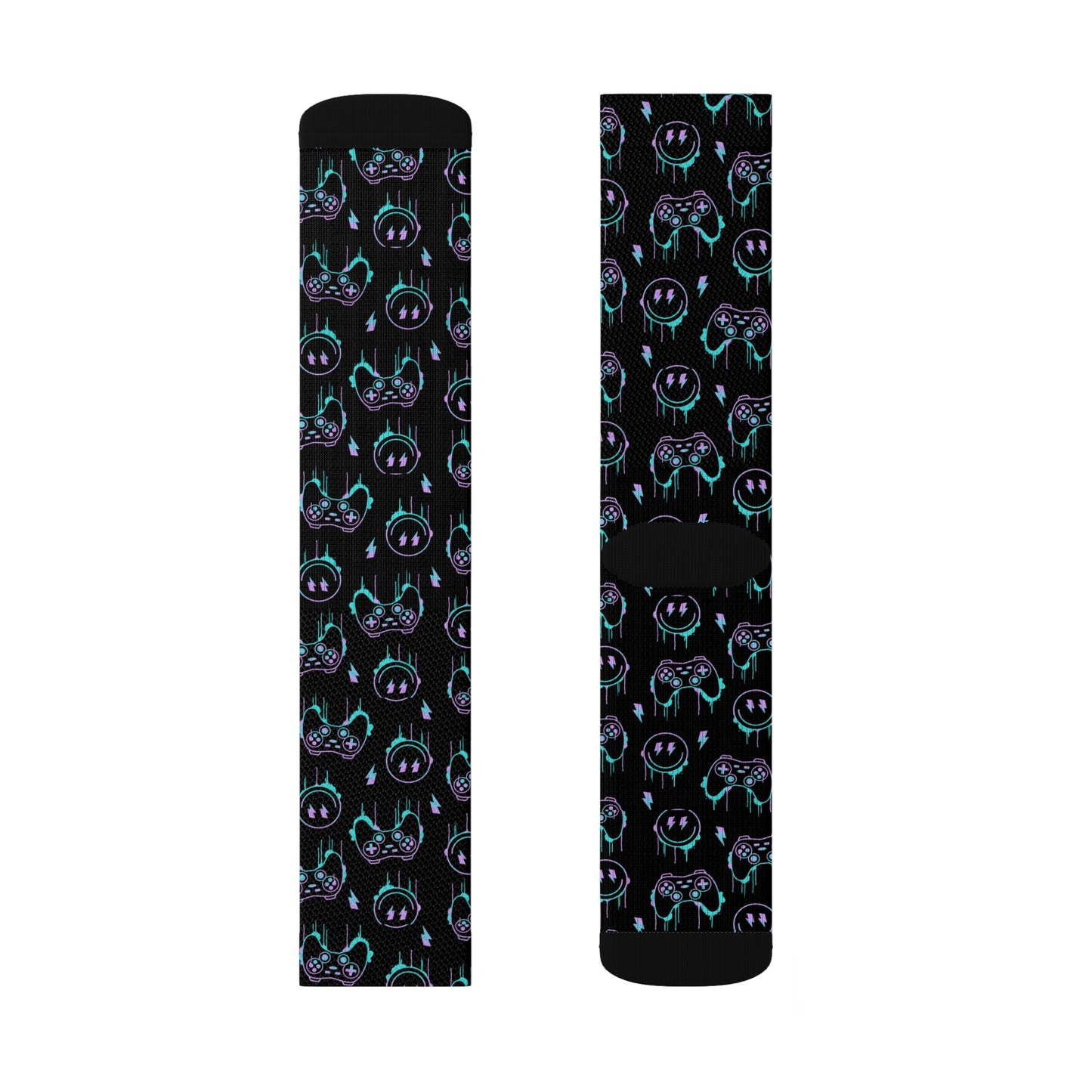 Dripping Gamer Sublimation Socks