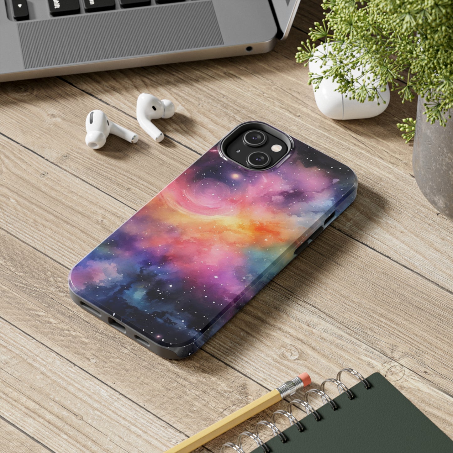 Stardust Galaxy Tough iPhone Cases