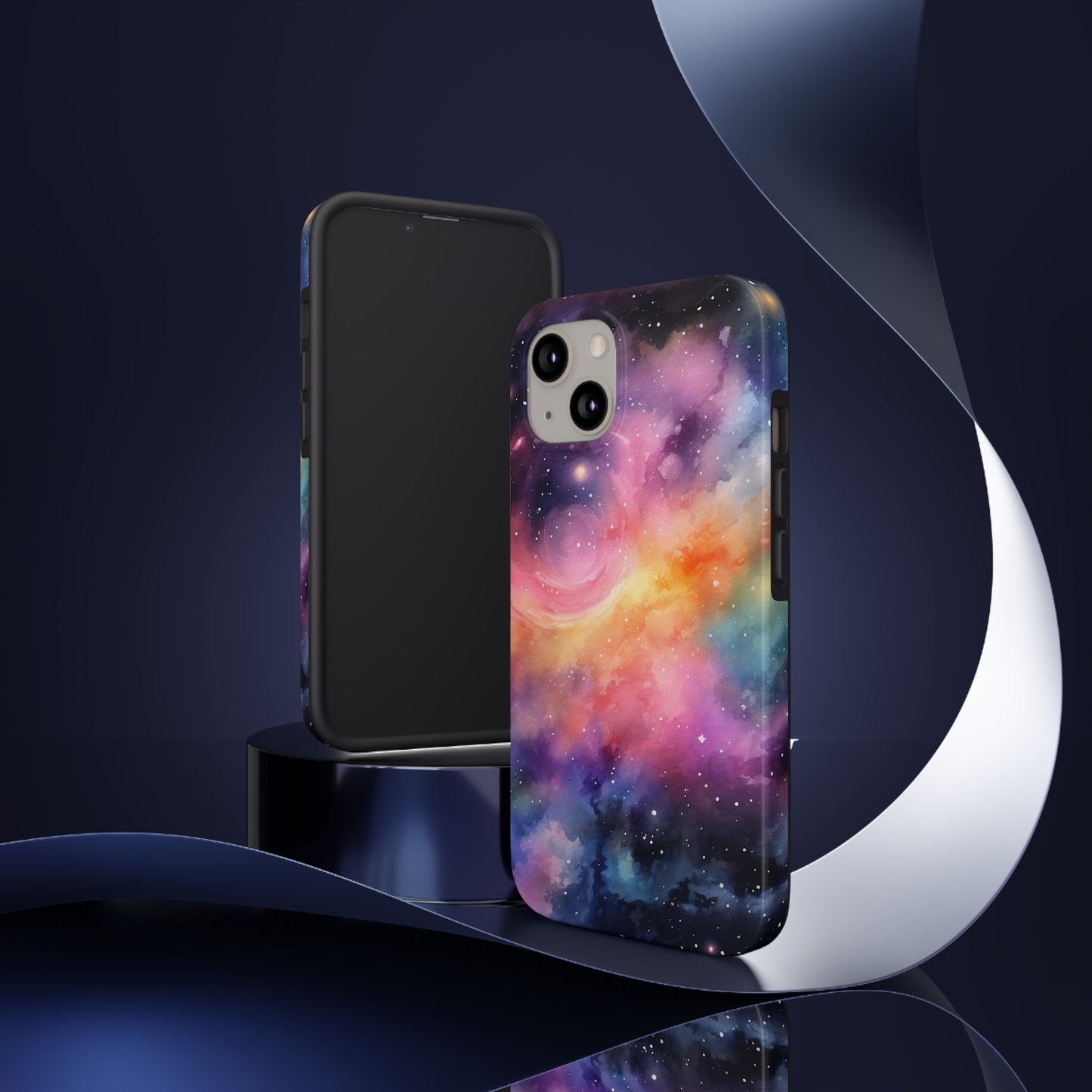 Stardust Galaxy Tough iPhone Cases
