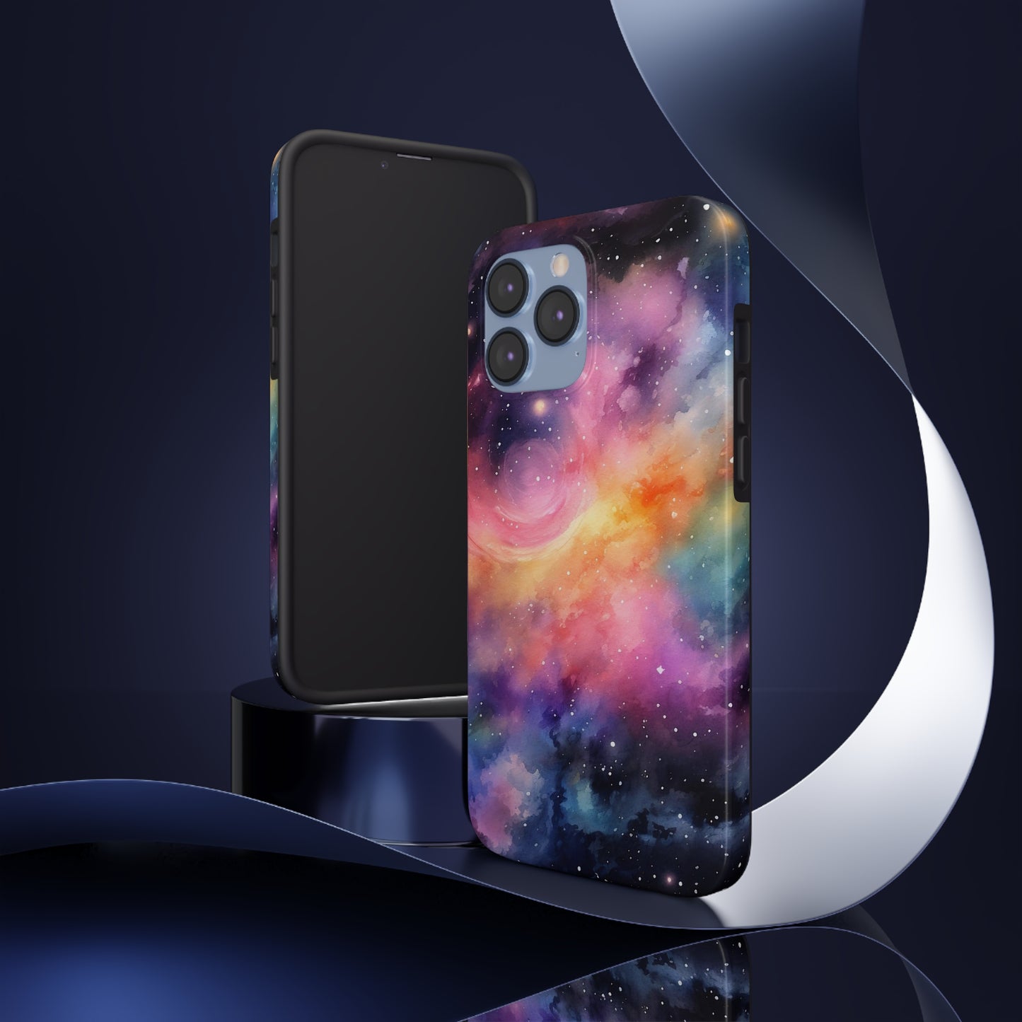 Stardust Galaxy Tough iPhone Cases
