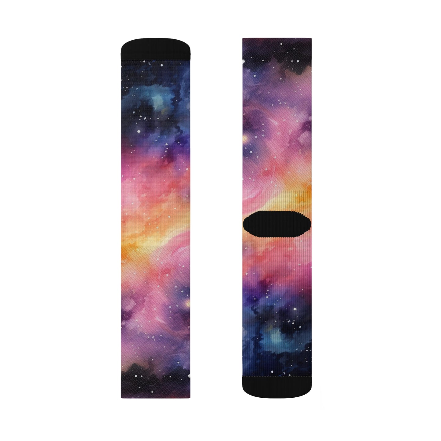 Stardust Galaxy Sublimation Socks