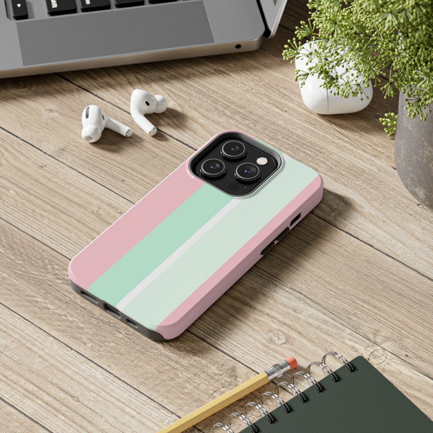 Pastel Paradise Tough iPhone Cases