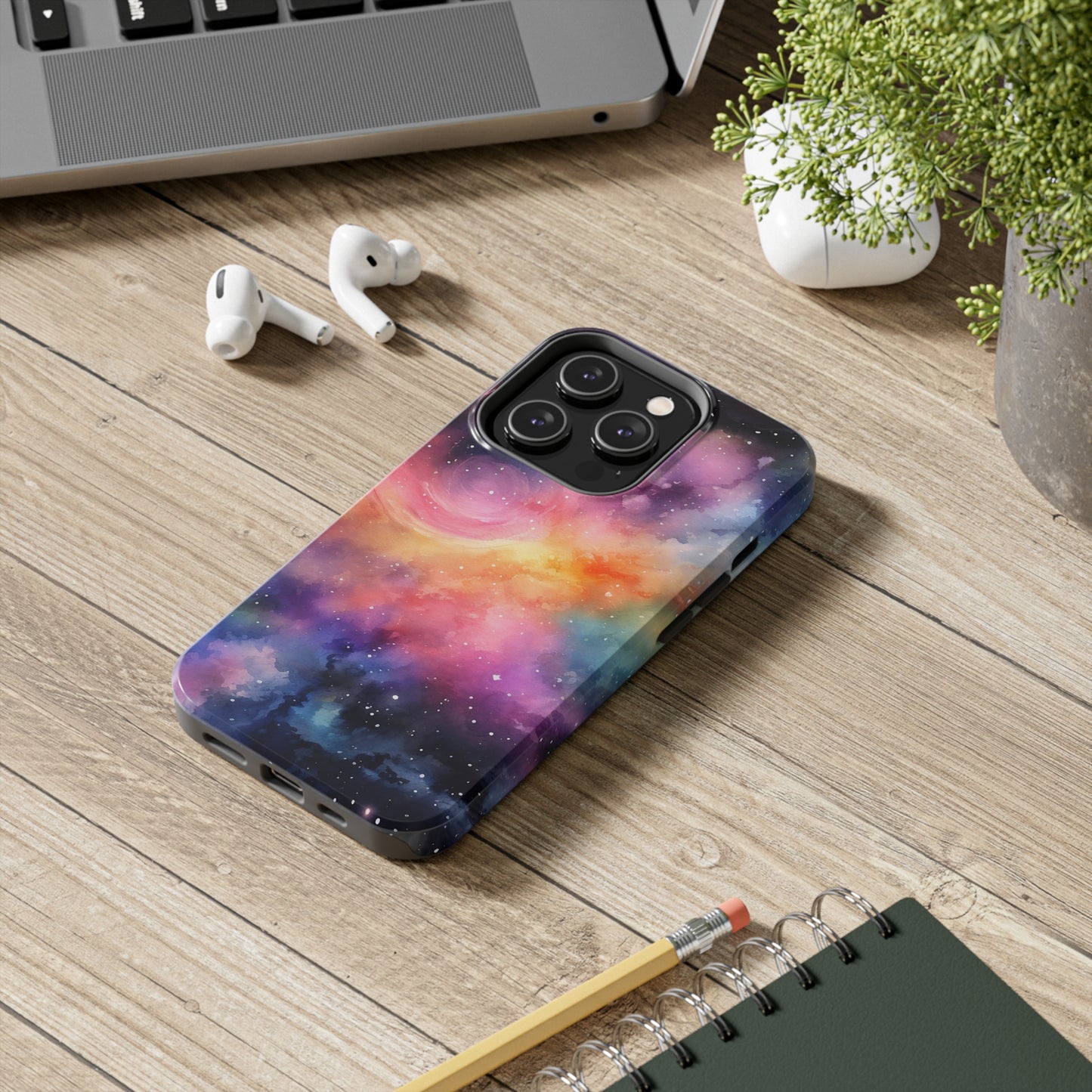 Stardust Galaxy Tough iPhone Cases
