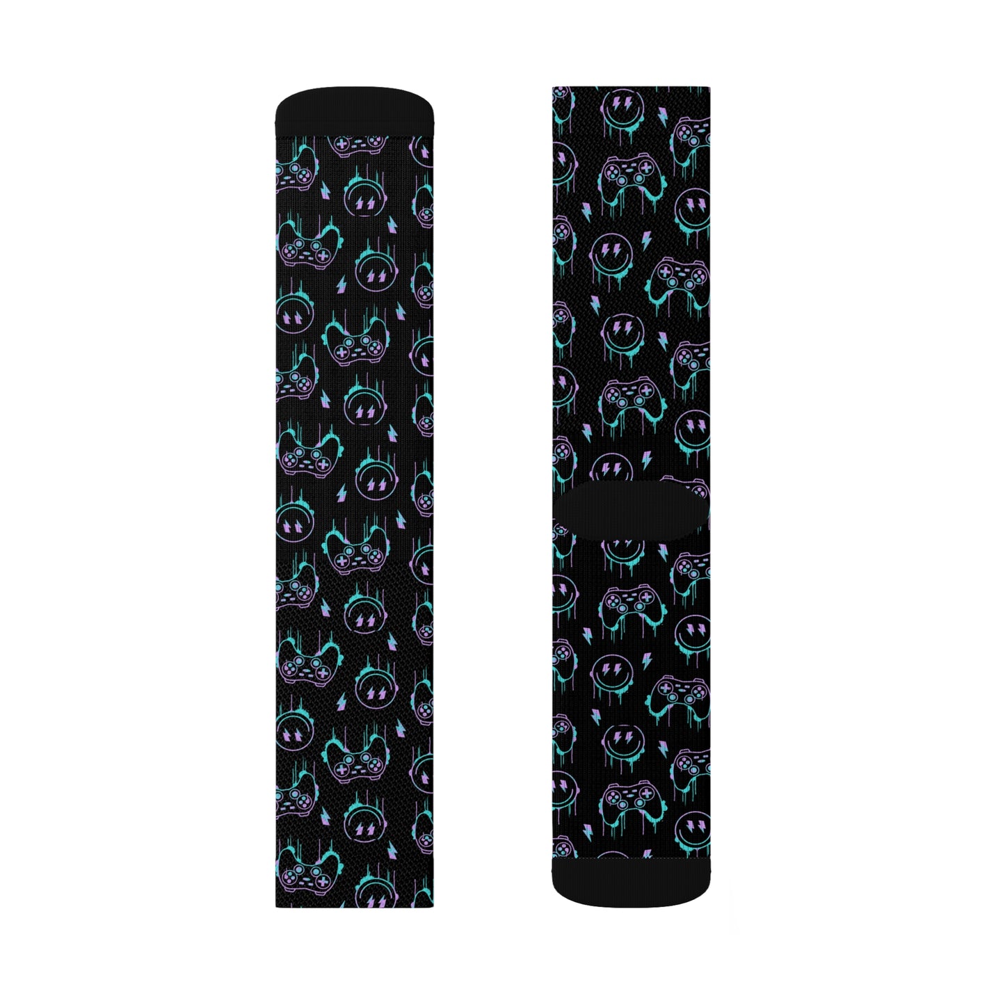 Dripping Gamer Sublimation Socks