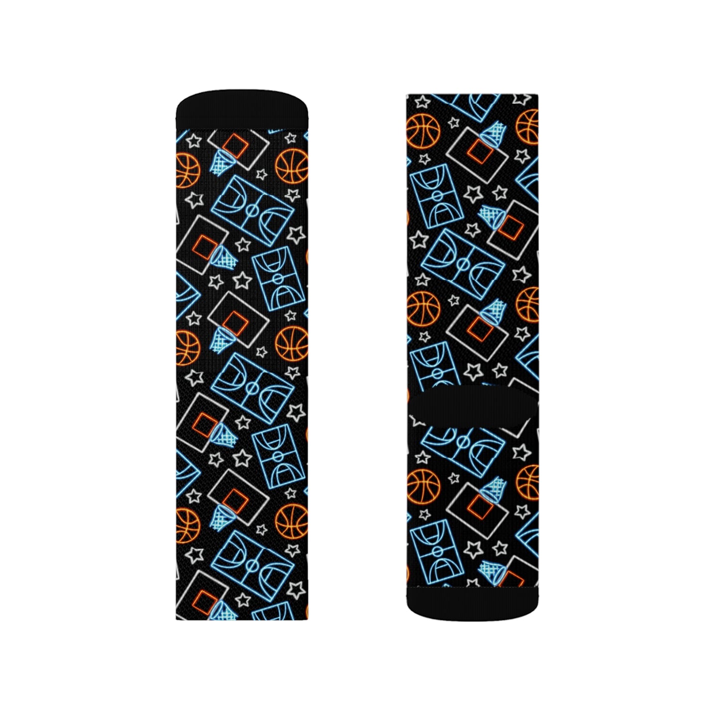 Basketball Hoops Sublimation Socks
