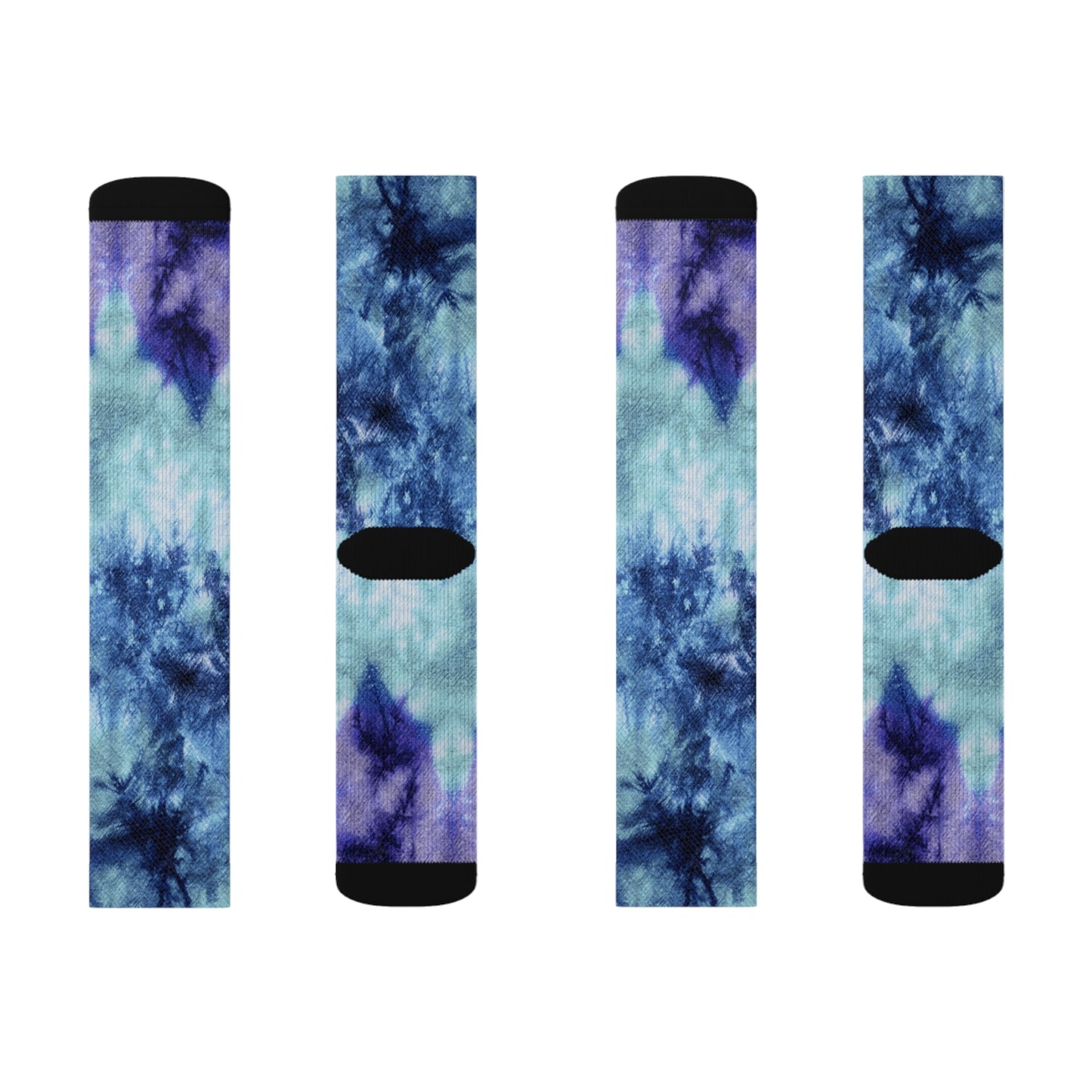 Mystic Splash Sublimation Socks