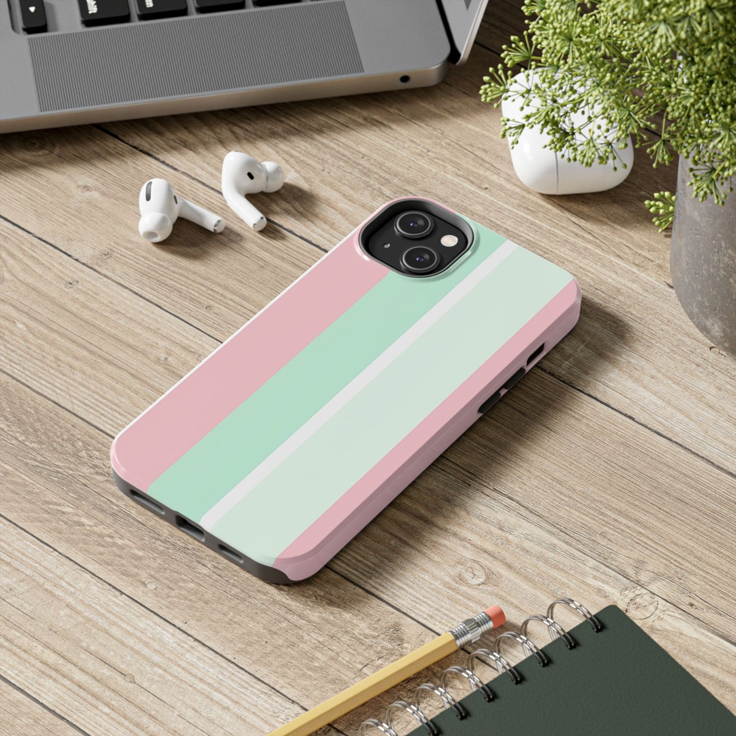 Pastel Paradise Tough iPhone Cases