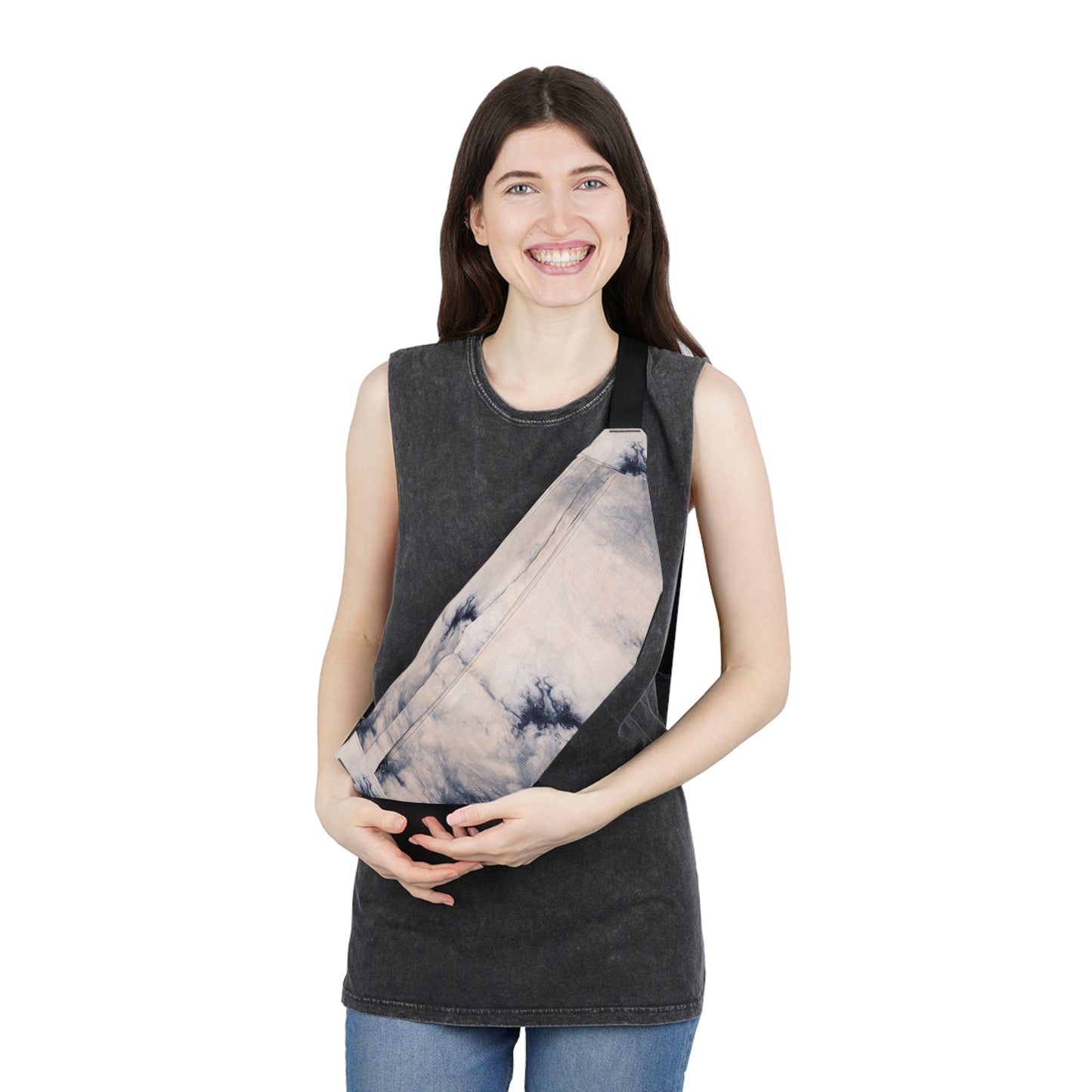 Whispering Cream Large Fanny Pack