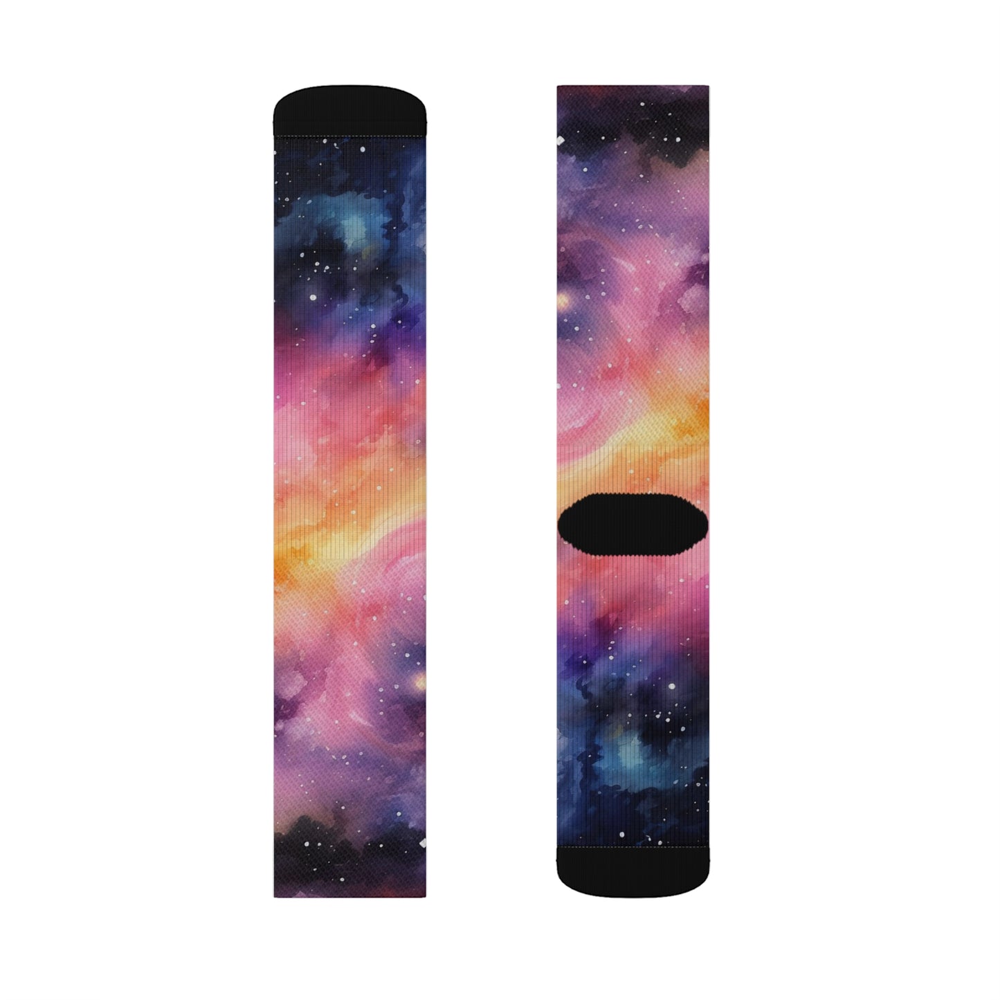 Stardust Galaxy Sublimation Socks