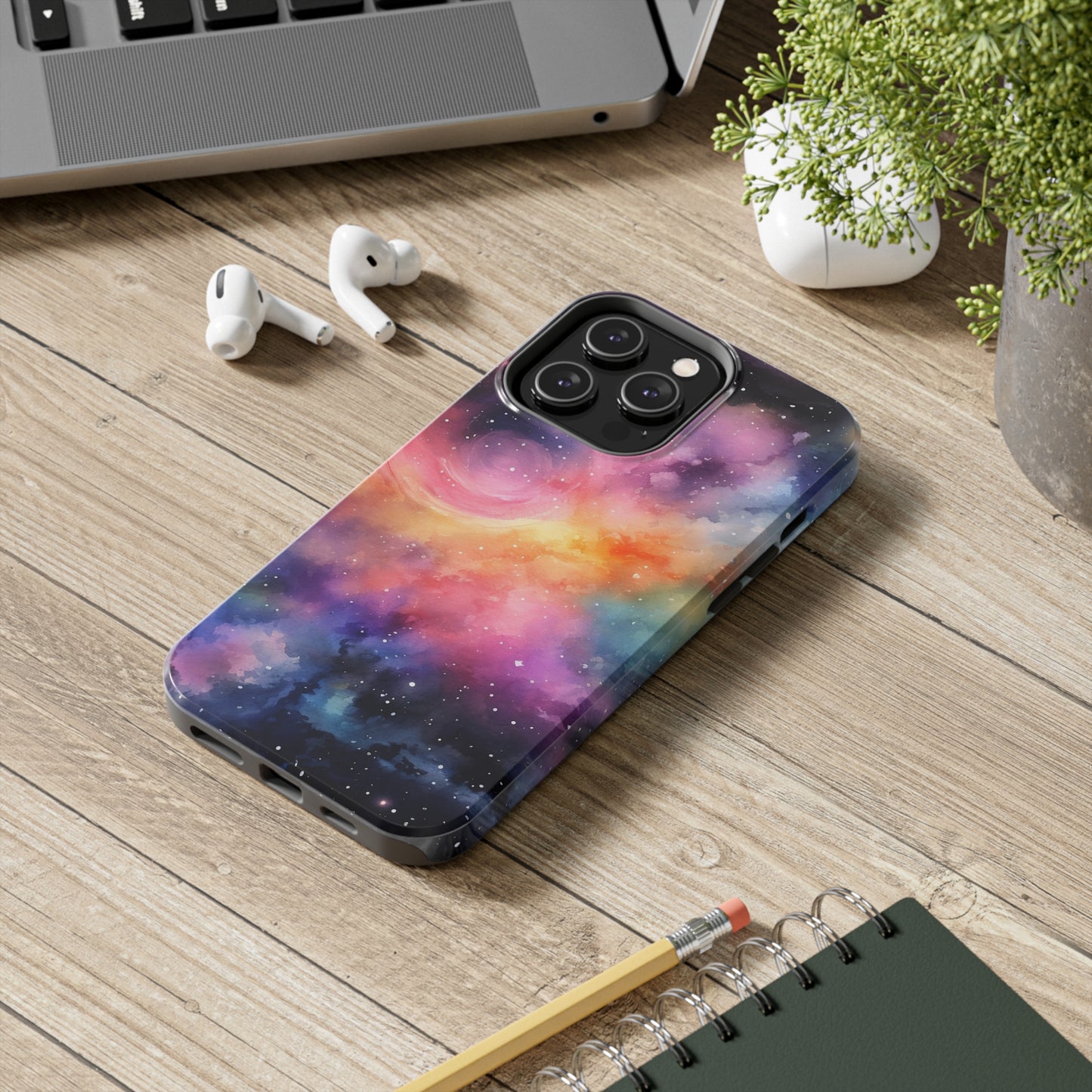 Stardust Galaxy Tough iPhone Cases