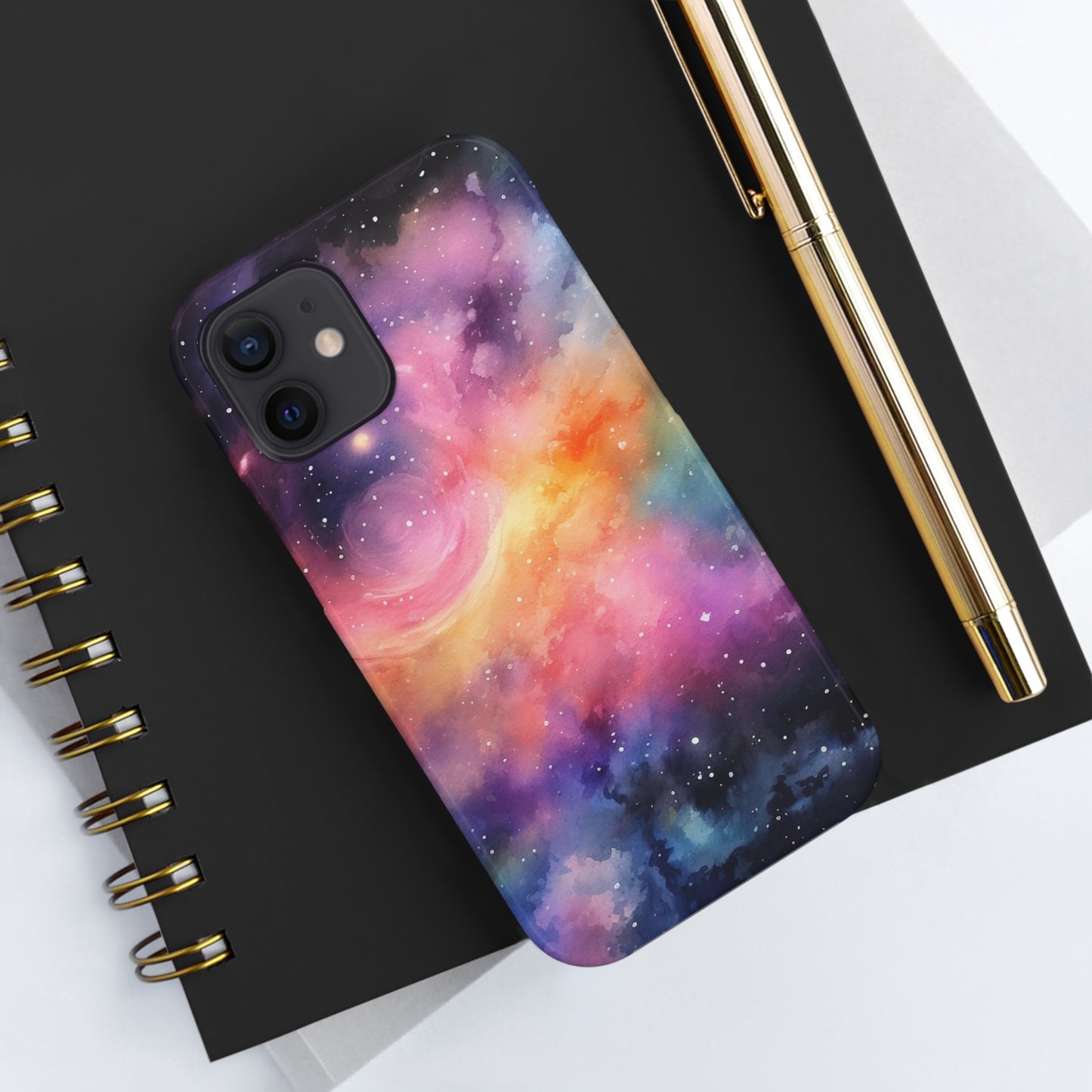 Stardust Galaxy Tough iPhone Cases