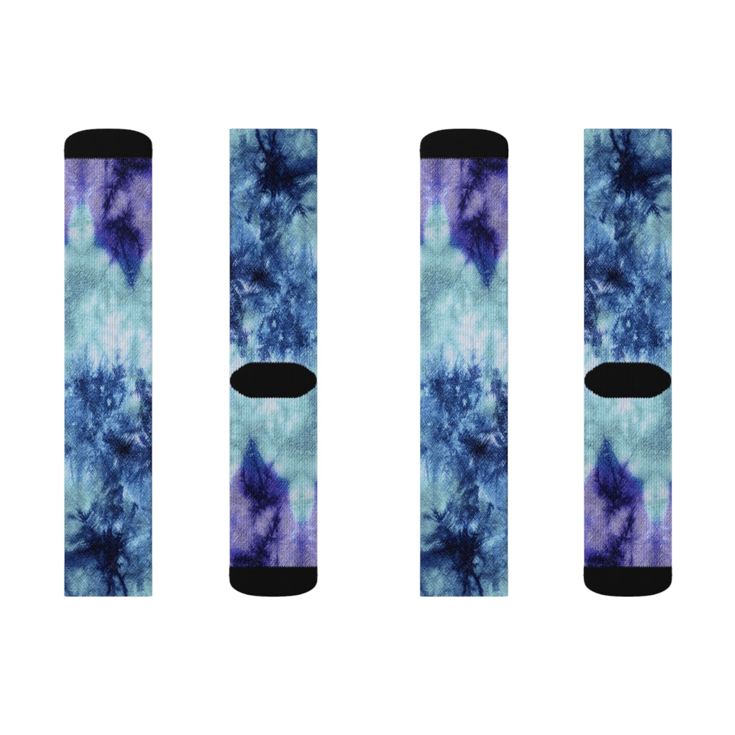 Mystic Splash Sublimation Socks