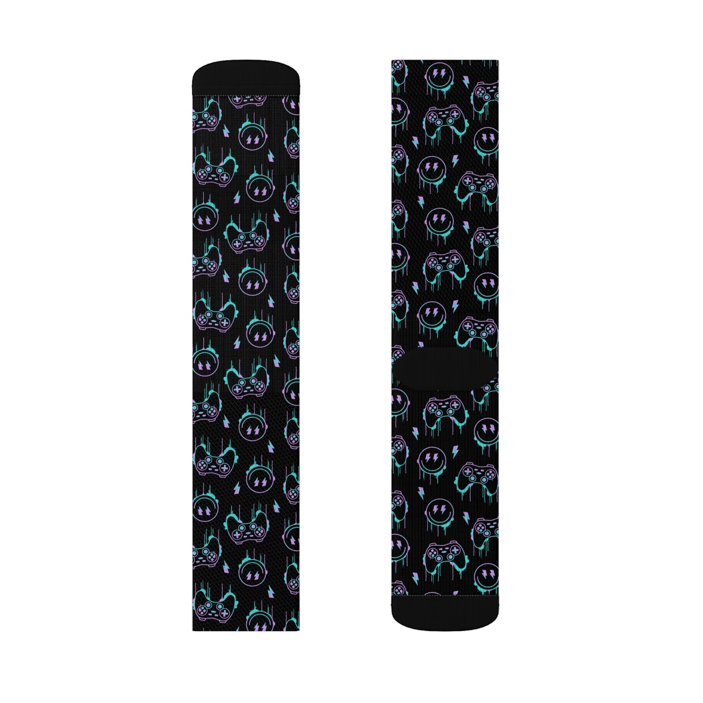 Dripping Gamer Sublimation Socks