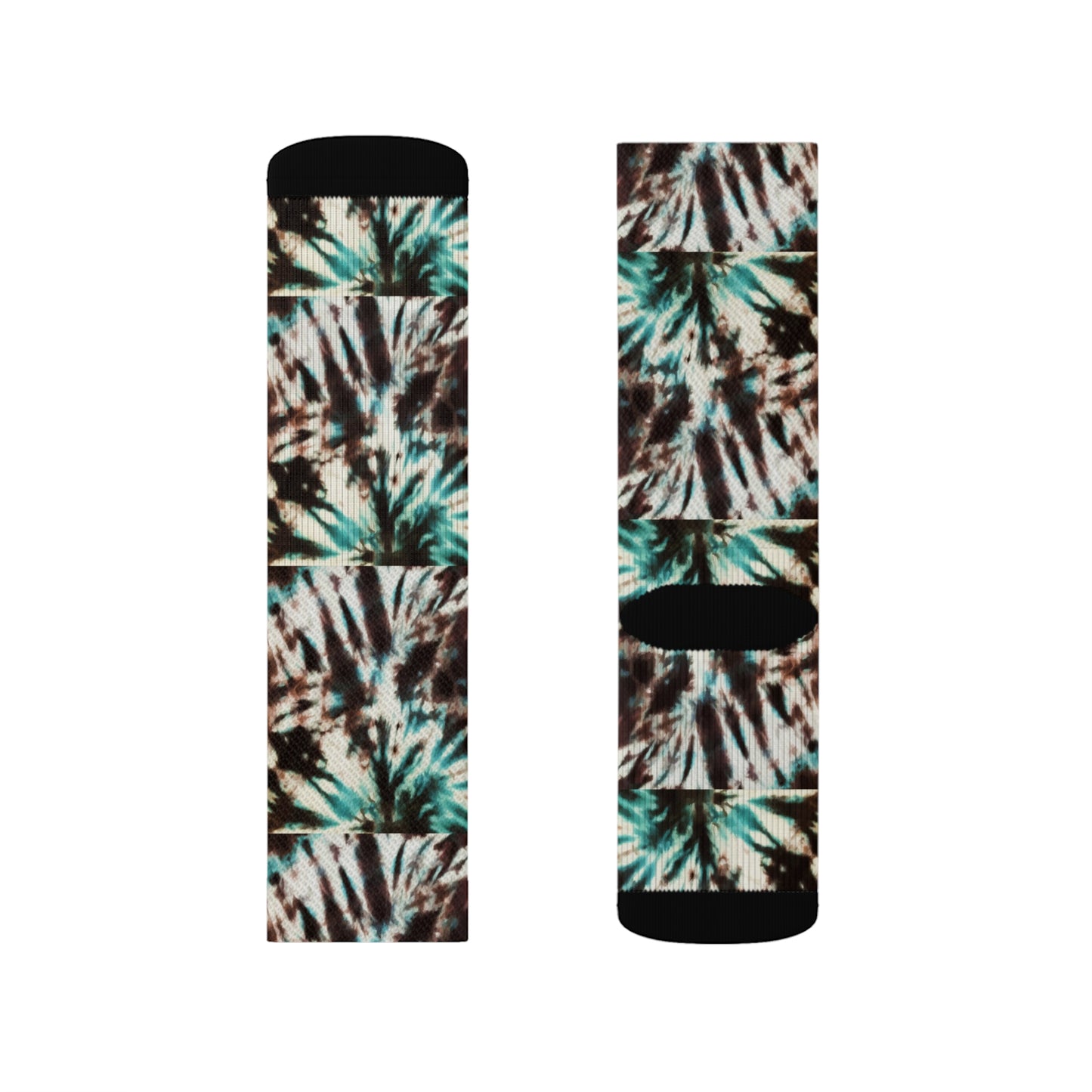 Tropical Earth Sublimation Socks