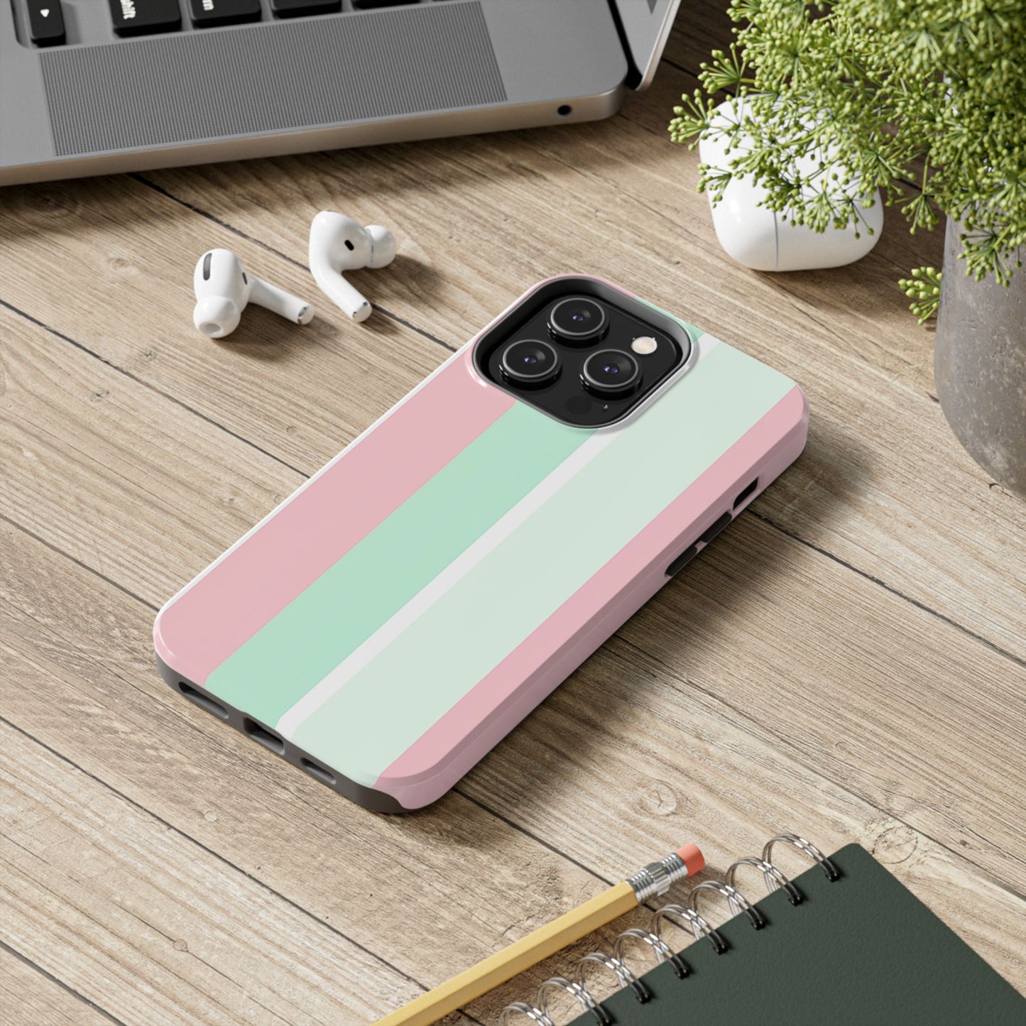 Pastel Paradise Tough iPhone Cases