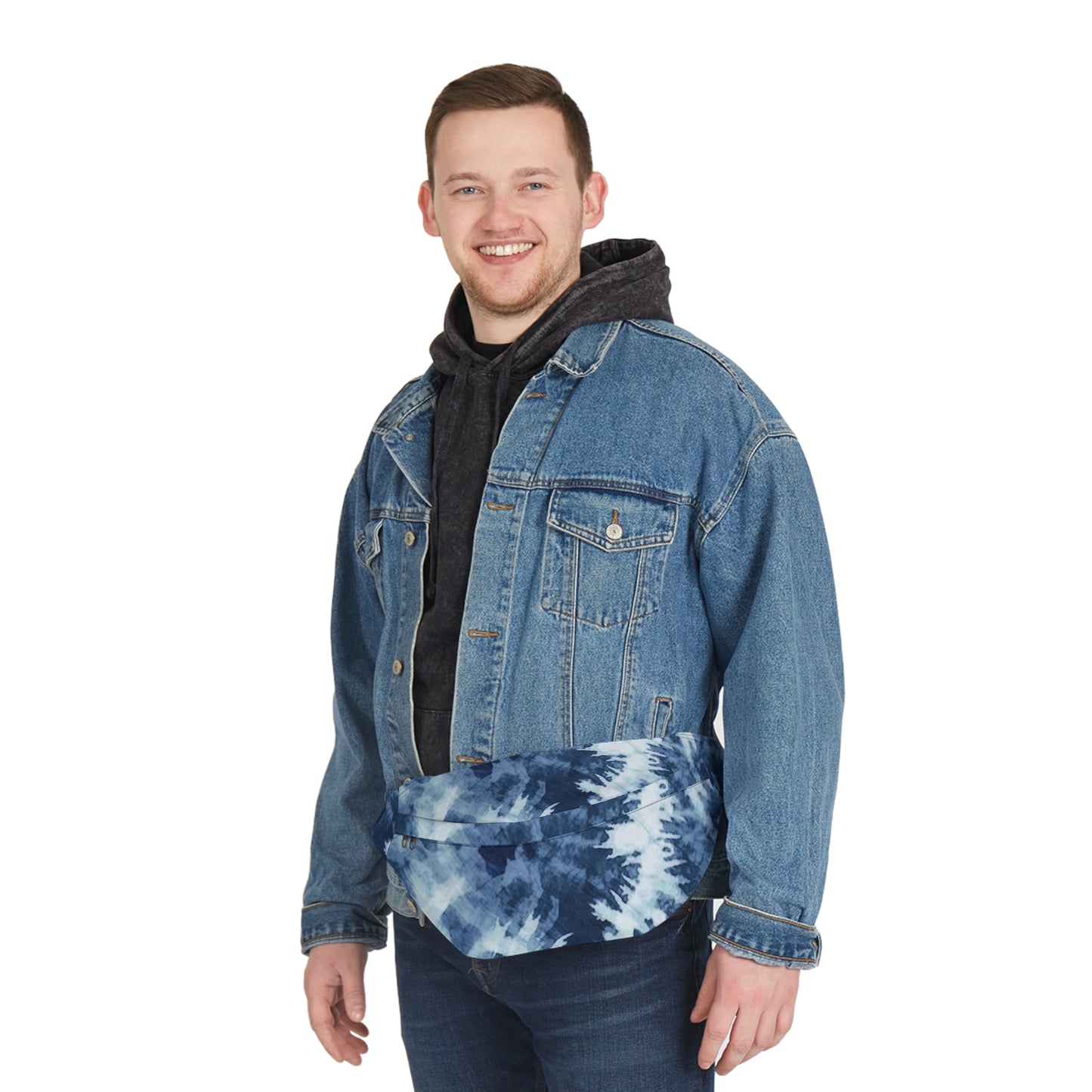 Ocean Wave Large Fanny Pack