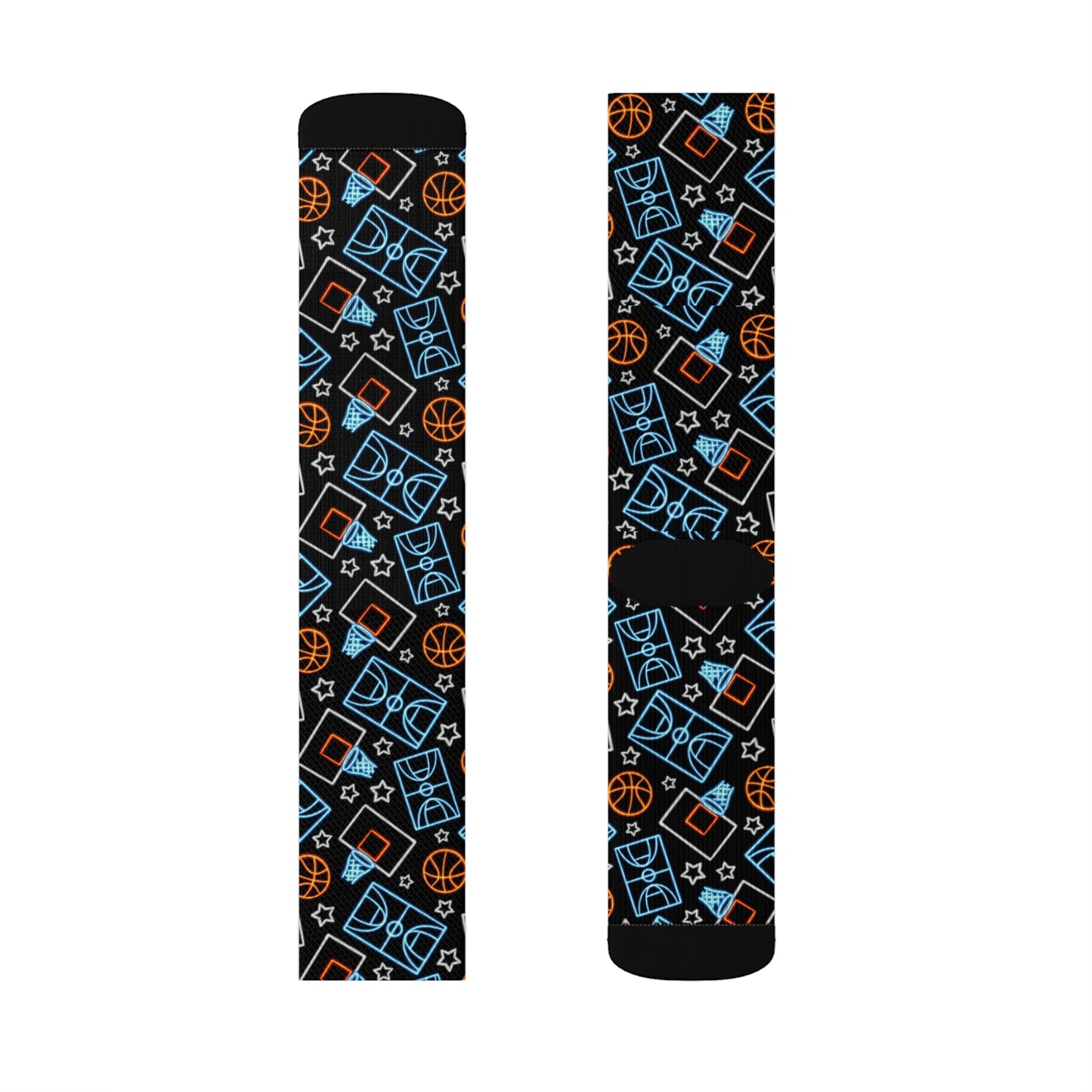 Basketball Hoops Sublimation Socks