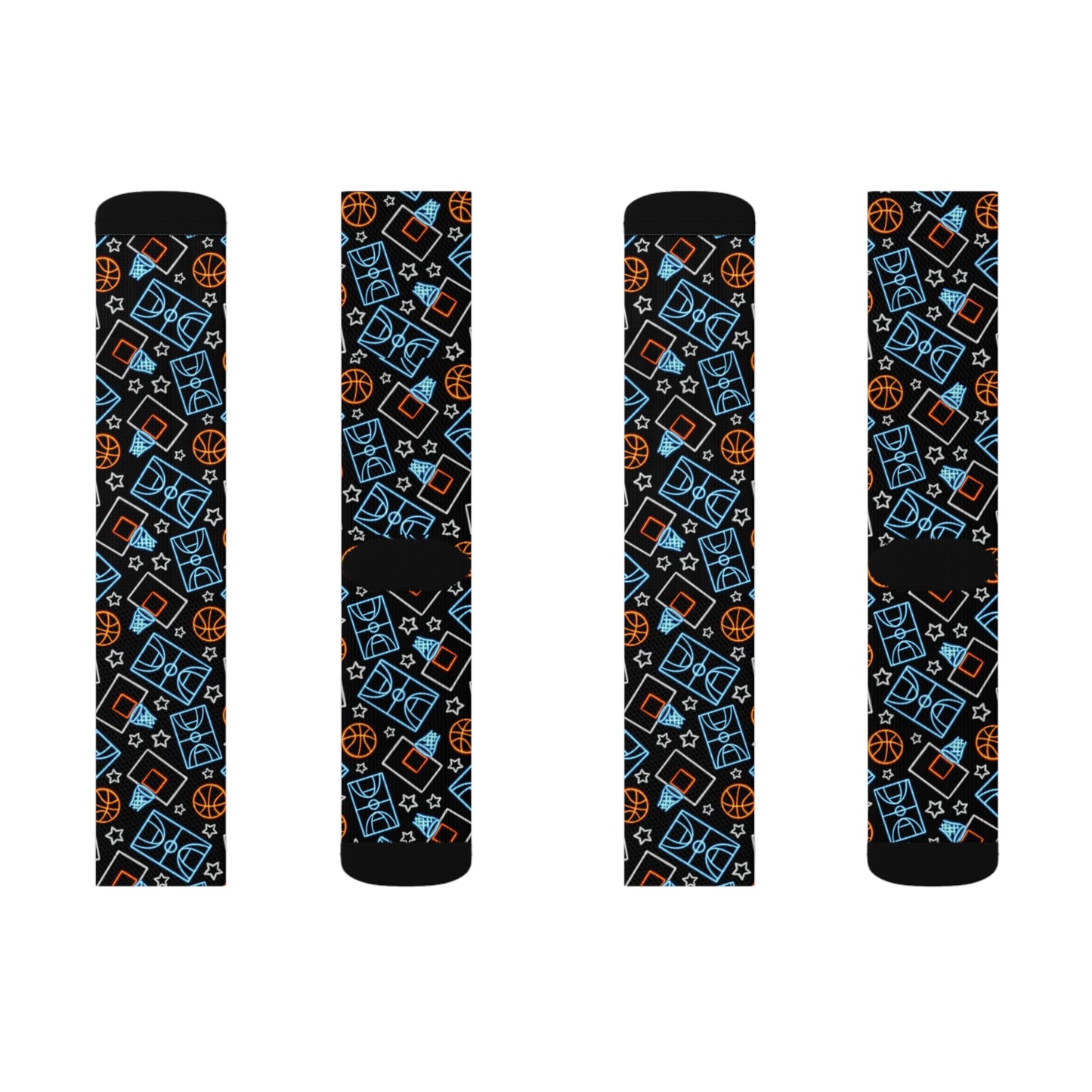 Basketball Hoops Sublimation Socks