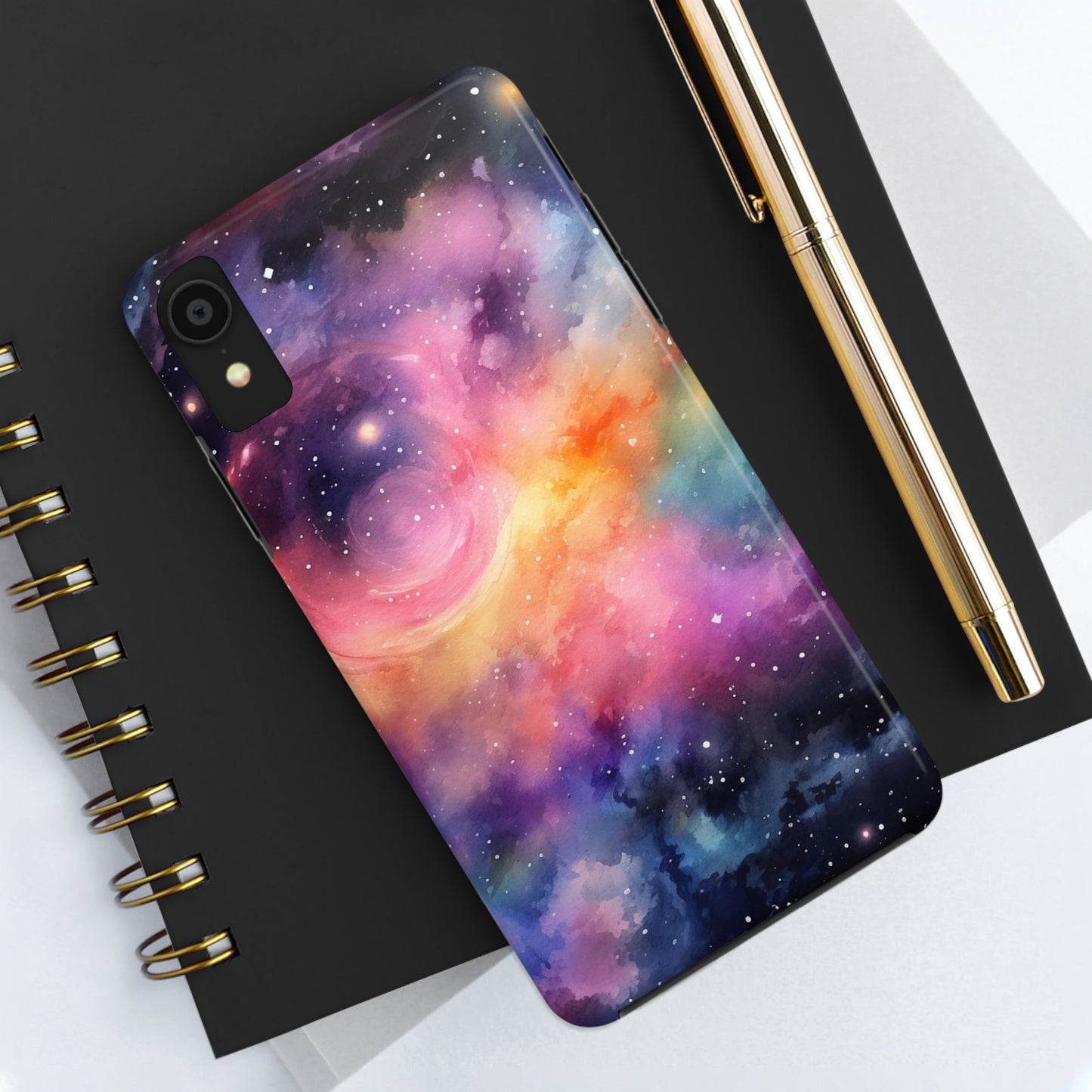 Stardust Galaxy Tough iPhone Cases
