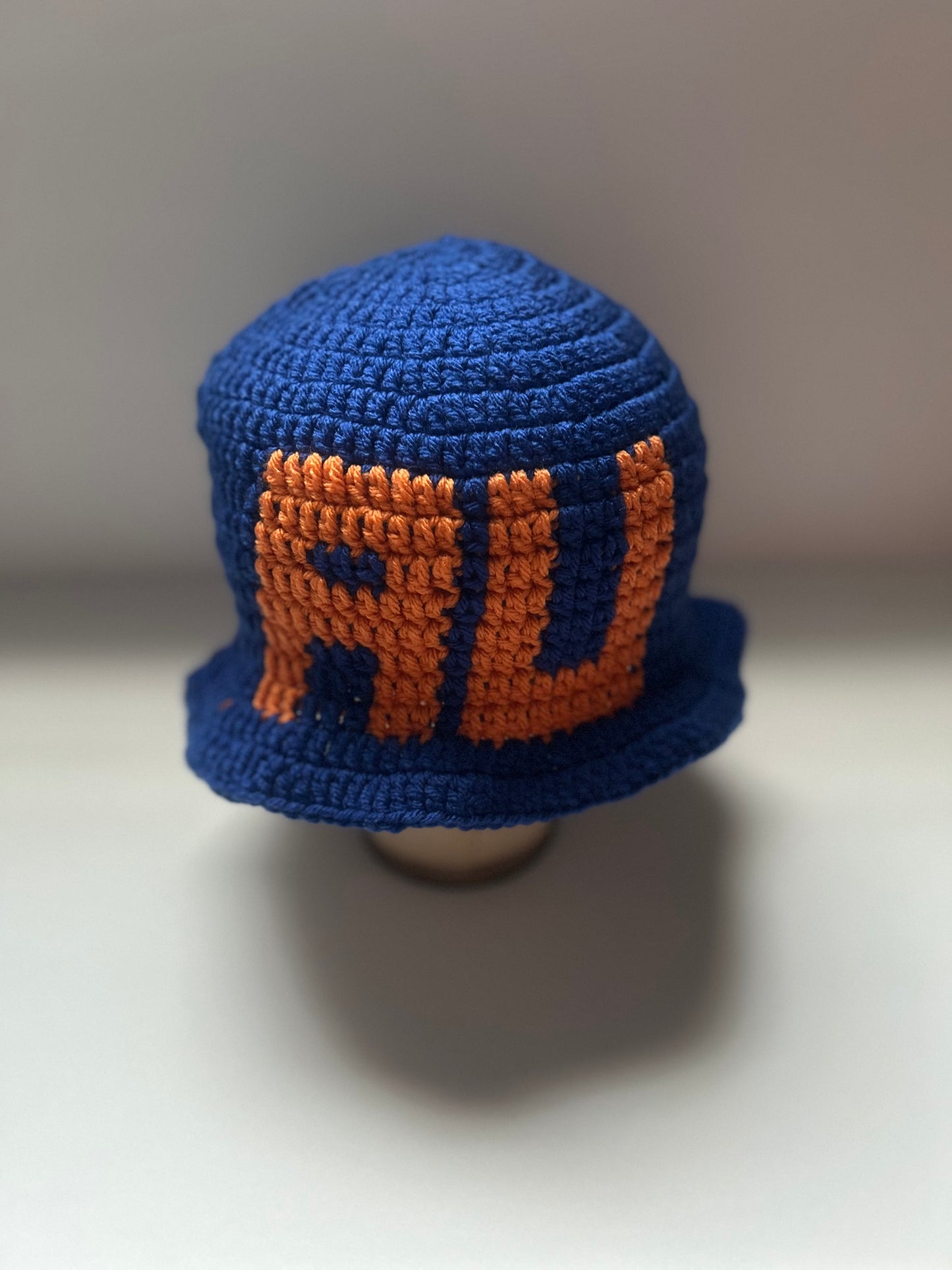 Custom Crochet Bucket Hats with Trim