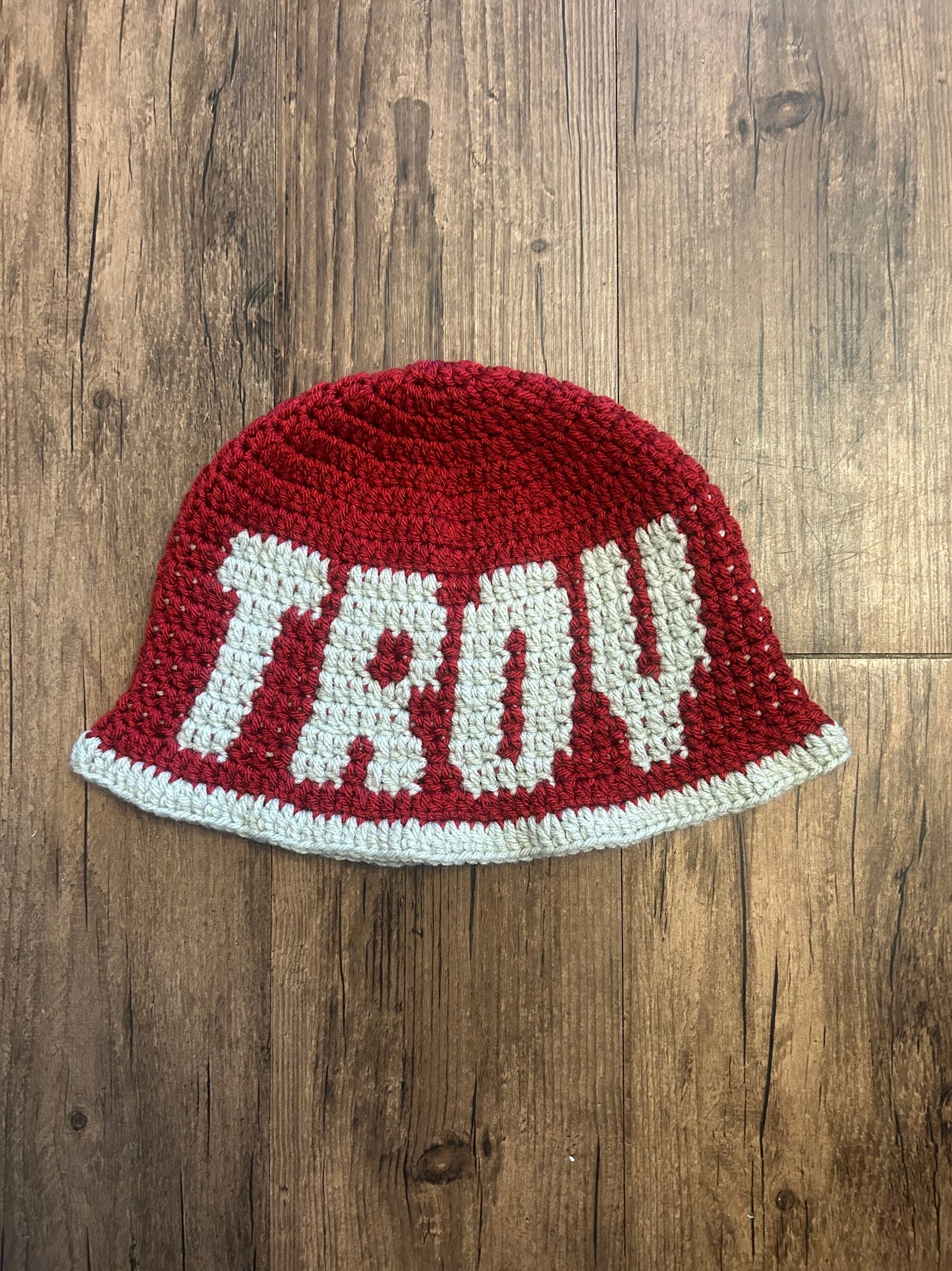 Custom Crochet Bucket Hats with Trim