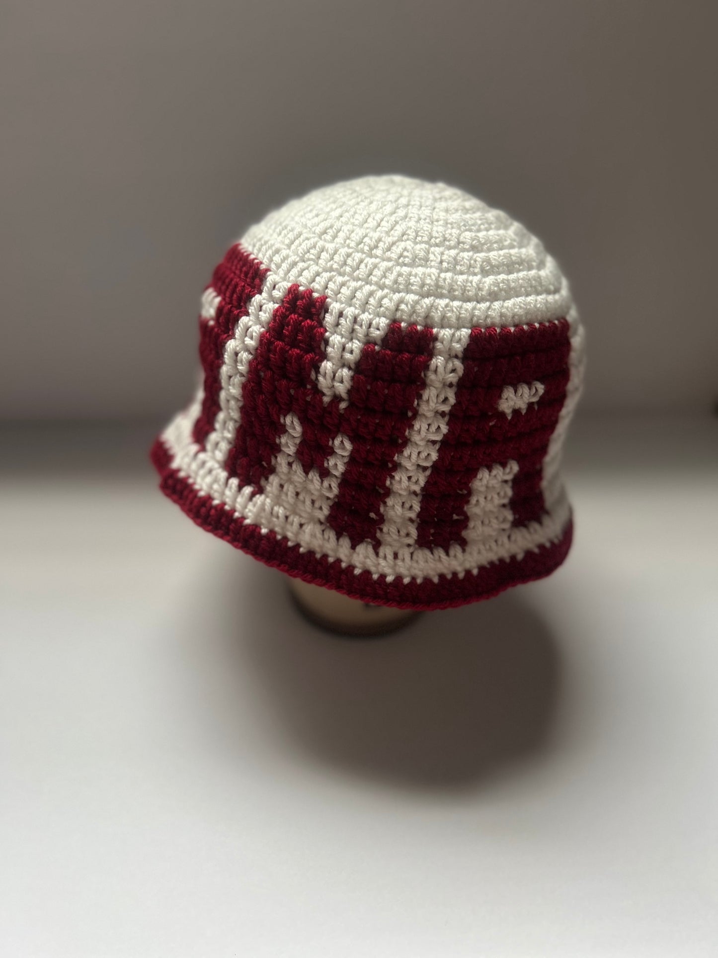 Custom Crochet Bucket Hats with Trim