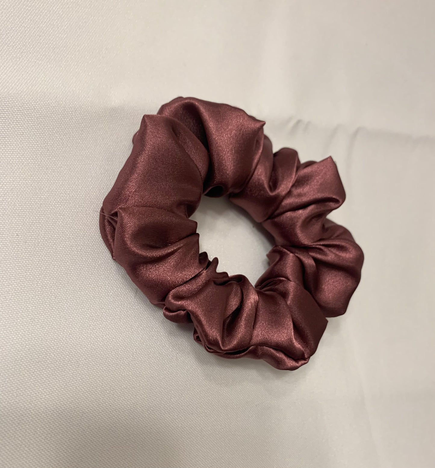 Mauve Rose- Satin Regular Scrunchie