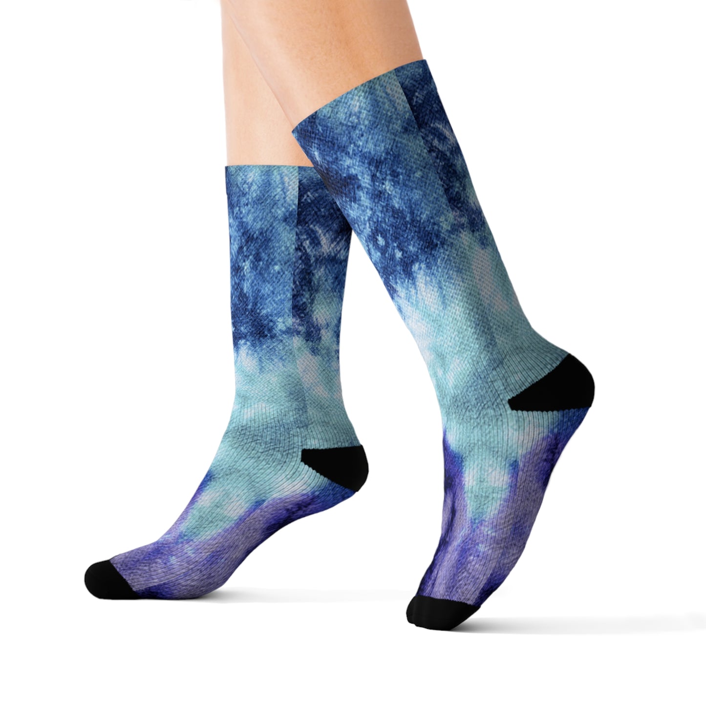 Mystic Splash Sublimation Socks