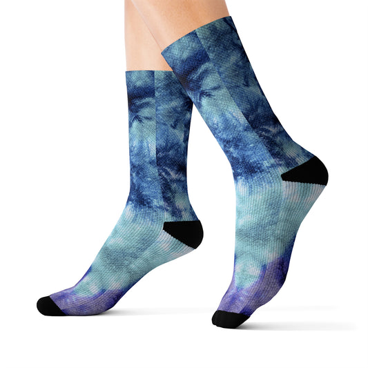 Mystic Splash Sublimation Socks