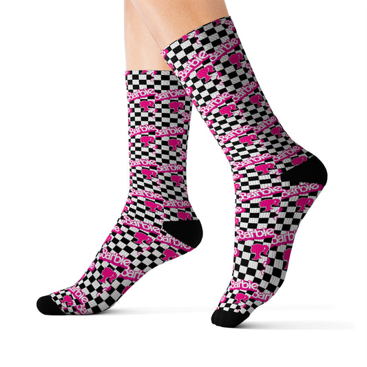 Barbie Classic Chic Sublimation Socks