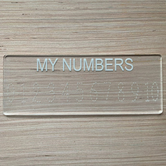 Traceable Numbers 1-10