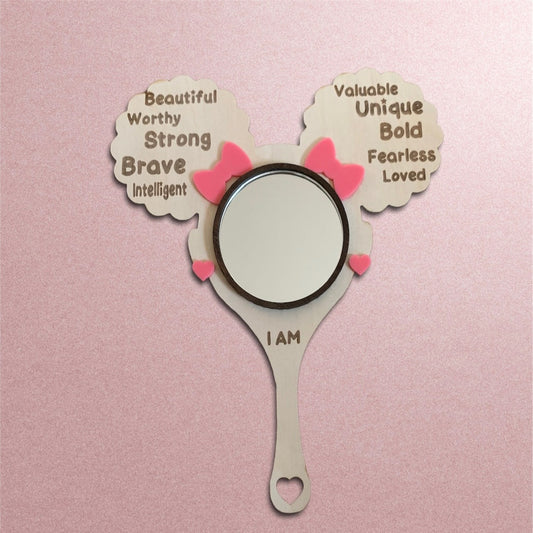 Girls Affirmation Mirrors
